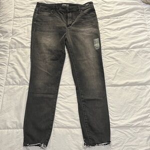 Abercrombie & Fitch Black Straight Leg Jeans